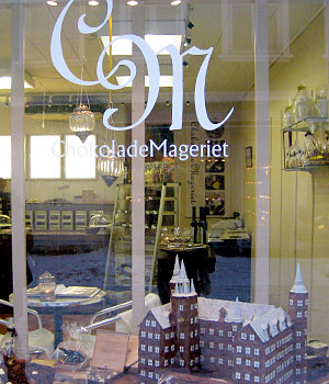 Chocolate Mageriet shop in helsingor