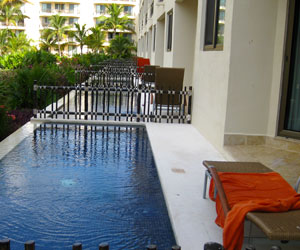 Plunge Pool Dream Cancun Riviera Mexico