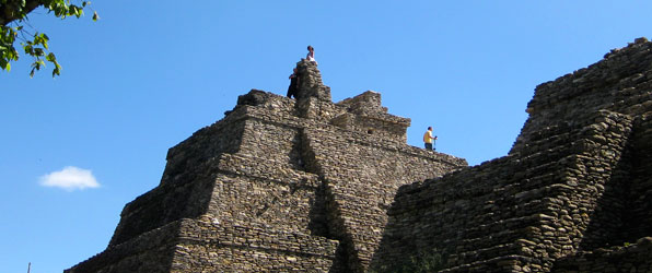 Tonina, Mayan Ruin in Mexico