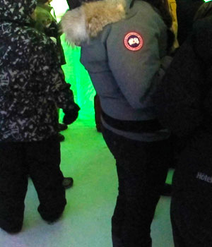 Ice Hotel and Canada Goose Parkas