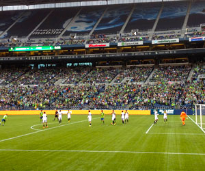 Sounders Soccer in Seattle