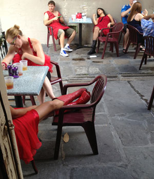 Red Dress Fatique