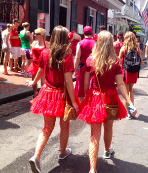 Red Dress Run in New Orleans