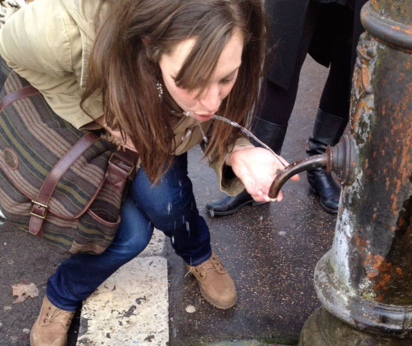 Rome Public Drinking Fountain