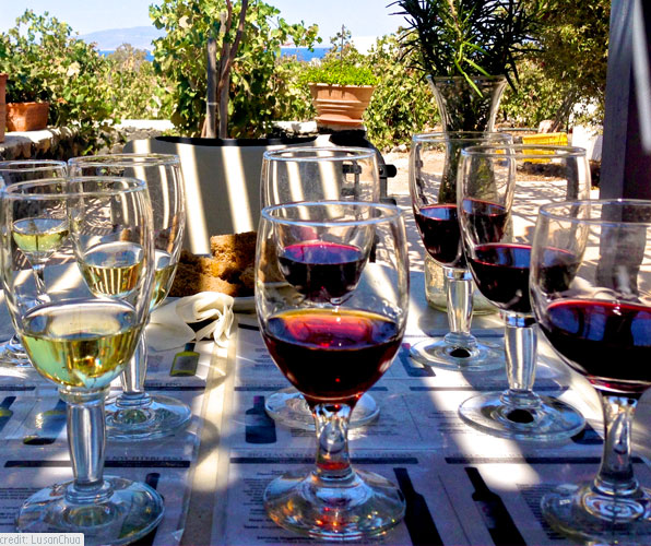 Wine Tasting in Santorini