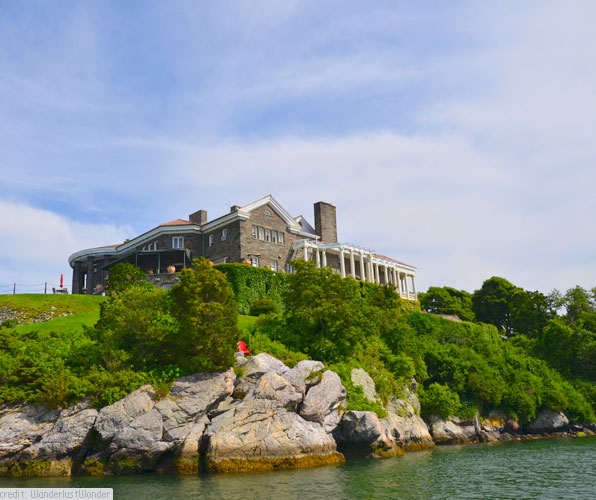 Newport Mansions on Rhode Island