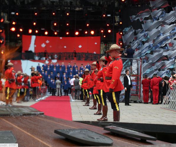 Canada Day in Ottawa RCMP