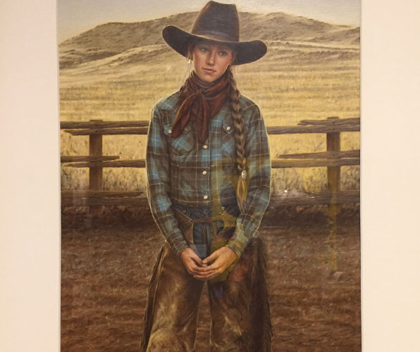 Cowgirl Portrait Booth Western Art Museum